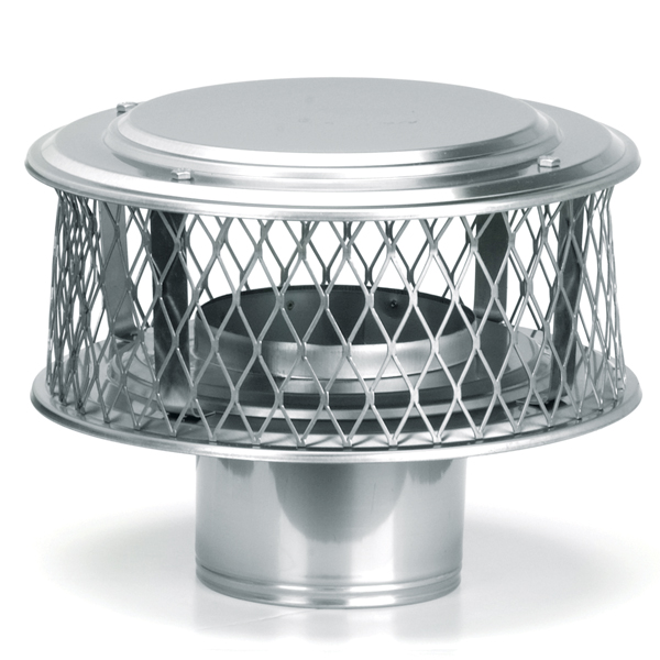 Guardian 5.5" Cap (Chimney Liner / Solid Packed Chimney) - 304 alloy